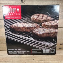 Weber Large Sear Grate Grill Cookware Dual Sided Weber Crafted 7670 - £30.82 GBP
