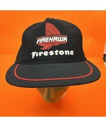 Vintage Rare Firehawk Firestone Trucker Hat Foam Made in USA Excellent D... - £50.05 GBP
