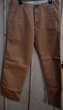 Haggar Life Khaki Plain Front Pants - Brown / Tan - Various Sizes - BRAN... - $26.99