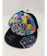 Disney Mickey Mouse Graffiti Hat Adult Hiphop Skateboard Cap Stretch Fit - €15,80 EUR