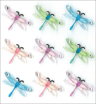 Jolee&#39;s Cabochon Dimensional Repeat Stickers-Dragonflies&#39; - £16.01 GBP