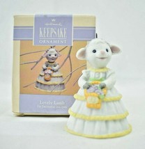 Hallmark Keepsake Ornament  Lovely Lamb Bell Dated 1993  Easter Collection - £11.80 GBP