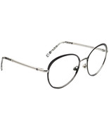 Chanel Sunglasses Frame Only 4206 c.353/26 Black/Silver Round Metal Ital... - $249.99