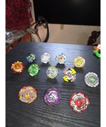 Lot of 12 Assorted Beyblade Burst Sling Shock Evolution Beys Hasbro Turbo - $901.19 MXN
