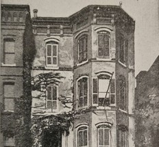 1901 Roosevelt Temporary Residence President McKinley Assassination Buff... - $21.73