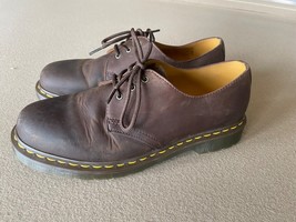 Dr. Martens 11838 Brown Sz 10 men Classic Smooth Leather Oxford Shoes.  ... - £61.18 GBP