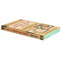 How to Draw and Paint by Henry Gasser Vintage Paperback 1958 1st Dell Printing image 3