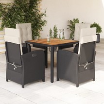  Garden Dining Set Black, Brown, Cream White - $13,718.77 MXN