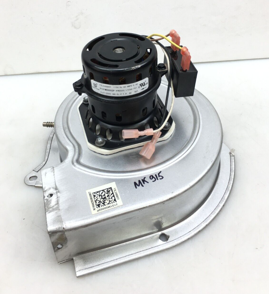 Goodman Amana Furnace Draft Inducer Motor Y3L248B01 0131M00002P used #MK915 - $46.75