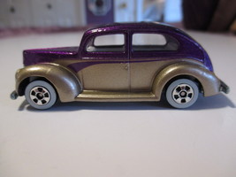 Hot Wheels, Fat Fender 40, Since 68 Box set Only, Purple/Gold, Basic Wheels w/WW - $6.00