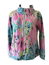 Lilly Pulitzer Sweatshirt Women&#39;s Small Skipper Popover 1/2 Zip Pullover... - $49.09