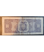 1992 Cien 100 Sucres Ecuador Banknotes Currency good condition - £6.31 GBP