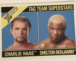 Charlie Haas Vs Shelton Benjamin 2007 Topps Heritage WWE Card #2 - $1.97