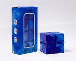 Infinity Cubes, Durable Stress Relieving Blue Galaxy Fidget Toy, Stress ... - £18.42 GBP