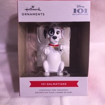 Hallmark 2021 Disney&#39;s 101 Dalmations PATCH Puppy Dog Red Box Christmas Ornament - £19.73 GBP