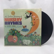 Vintage A Golden Treasury Of Nursery Rhymes LP Vinyl Record 1962 Golden Record - £18.38 GBP