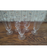 Lot of 5 Vintage Heisey-Lariat Crystal Iced Tea Glasses - $41.58