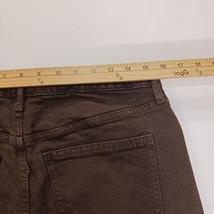 Gap Icon Skirt Maxi Womens Brown Denim Split Front Boho Retro Preppy Size 8 Tall image 7