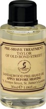 Taylor of Old Bond Street Sandalwood Pre Shave Oil 30 ml - £67.71 GBP