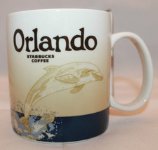 Starbucks Global Icon Series Orlando Florida Collector Coffee Mug Cup 16 oz New - £59.79 GBP