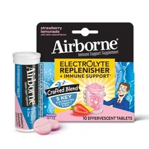 Airborne Electrolyte Cough and Cold Treatment - Strawberry/Lemonade - 10ct - $14.99