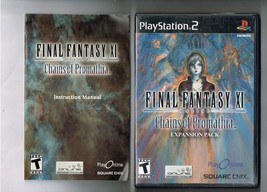 Final Fantasy XI Chains Of Promathia PS2 Game PlayStation 2 CIB - $28.96