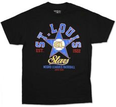 NLBM Negro Leagues Graphic Tee St. Louis Stars - £20.77 GBP