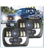Super Bright 5X7&quot; 7x6” Rectangle LED Hi/Lo Headlight for Toyota Pickup 1... - €33,99 EUR