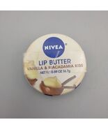 Nivea Lip Butter Vanilla &amp; Macadamia Kiss New Sealed 0.59 oz - €15,27 EUR