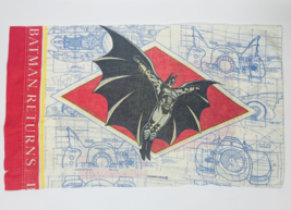 Batman Returns Pillow Case All Over Print Movie Memorabilia DC Comics 1992 VTG - £9.67 GBP