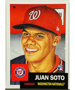RARE! JUAN SOTO ROOKIE! 2018 TOPPS LIVING SET #43 WAHINGTON NATIONALS PH... - $149.95