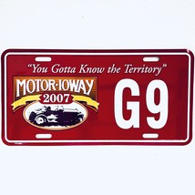 2007 License Plate MOTOR-IOWAY G9 - £14.78 GBP