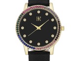 I. N.c. Mujer Cuero Sintético Negro Correa 38mm Reloj Con Intercambiable... - $24.99