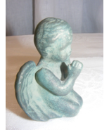 Vintage Ceramic Angel Kneeling Hands Folded Praying 21-b - €16,87 EUR