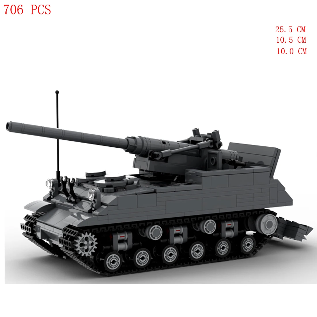 hot military WWII US Army M40 Gun Motor Carriage Tank base war vehicles - £65.31 GBP+