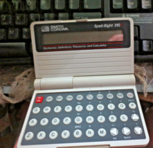 Vintage Smith Corona Spell Right model 310 Dictionary Thesaurus Calculator - $59.98