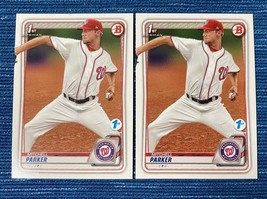 Pair 2020 Bowman Draft 1st Edition #BD-176 Mitchell Parker - $0.99