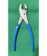 Wright Channel Lock 8&quot; Slip Joint Pliers 528 Channellock Blue Handle Mad... - $25.34 CAD
