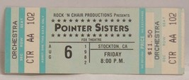 The Pointer Sisters - Vintage 1976 Unused Whole Concert Ticket - £11.99 GBP