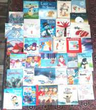 Teacher Lot 34 Childrens Kids Picture Books Winter Snow Ice Snowmen Arctic Polar - £28.07 GBP