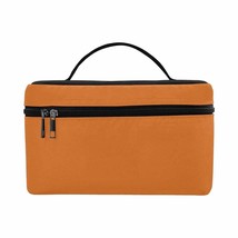 Cosmetic Bag, Cinnamon Brown Travel Case - $48.51