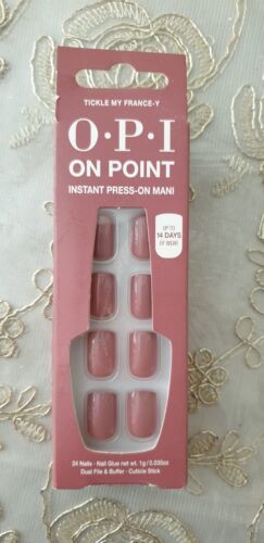 OPI On Point Press On Nails Tickle My France-y/instant Press On Mani - $8.59
