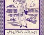 Comic Arcade Card &quot;Blind Date &amp; Jail Bait 1941 Exhibit Supply Co Chicago - £6.56 GBP