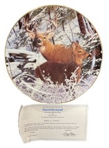 Snowbound Pride Of The Wilderness Bob Travers Danbury Mint Collector Plate - £16.39 GBP