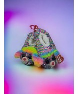 NWT Ty Rainbow Slipper Socks Sequin Large Size 4-6 - $11.87