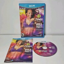 Zumba Fitness World Party Nintendo Wii U 2013 Complete with Manual CIB - £12.74 GBP