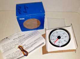 KUS  Speedometer Gauge  65 MPH White J-Y18113 ZPOB-WS-65 ZY01065 - $20.00