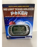 Saitek C102 No Limit Texas Hold&#39;em Poker New. Bin 106 - £14.22 GBP