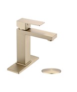 Single Hole Bathroom Faucet: Stainless Steel - $1,808.56 MXN