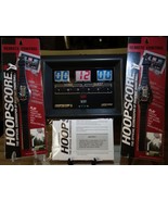 1992 HoopScore Driveway Basketball Electronic Scoreboard JH1000 + 2 Watches - £24.98 GBP